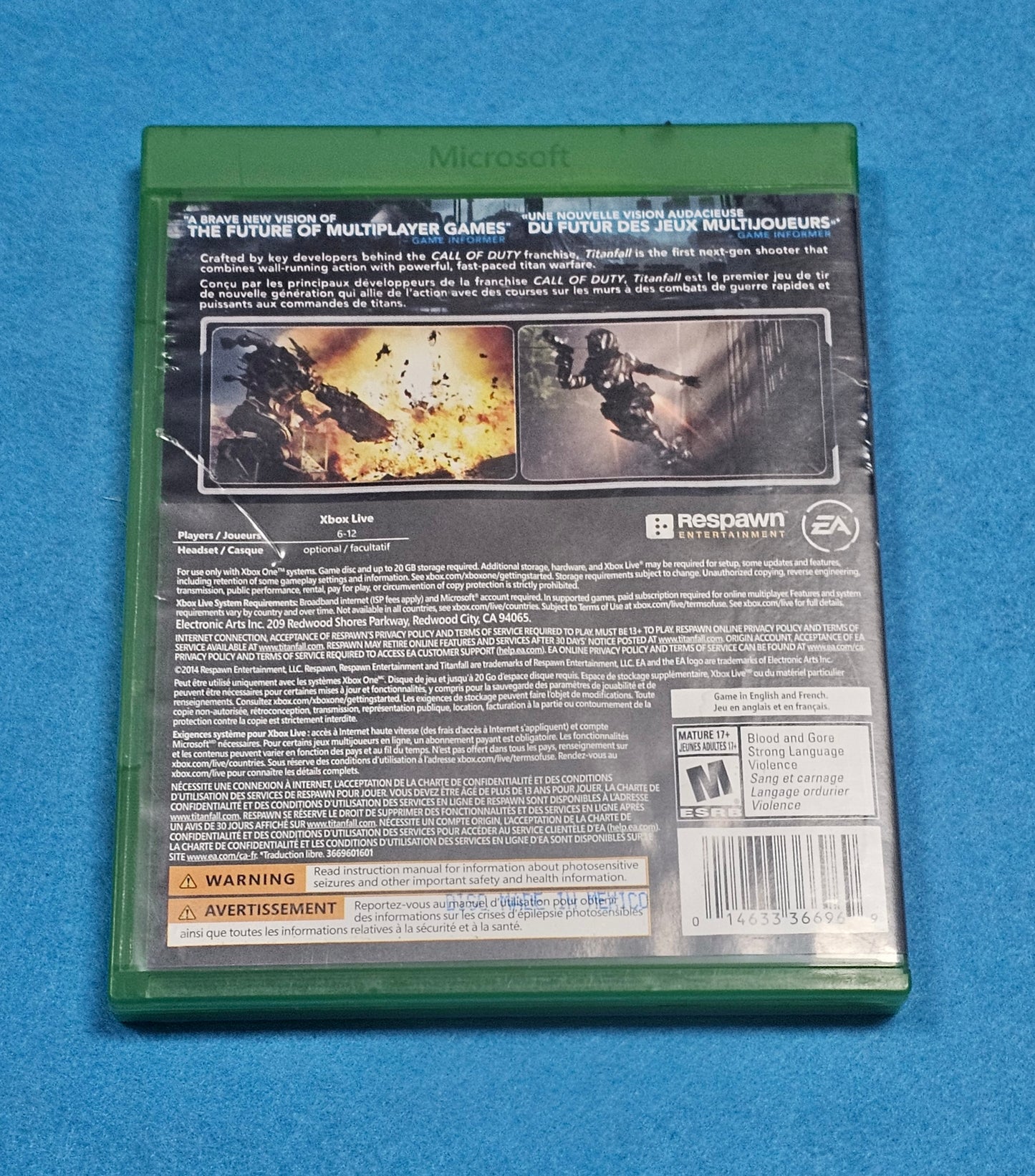 022: Titanfall - XBox One