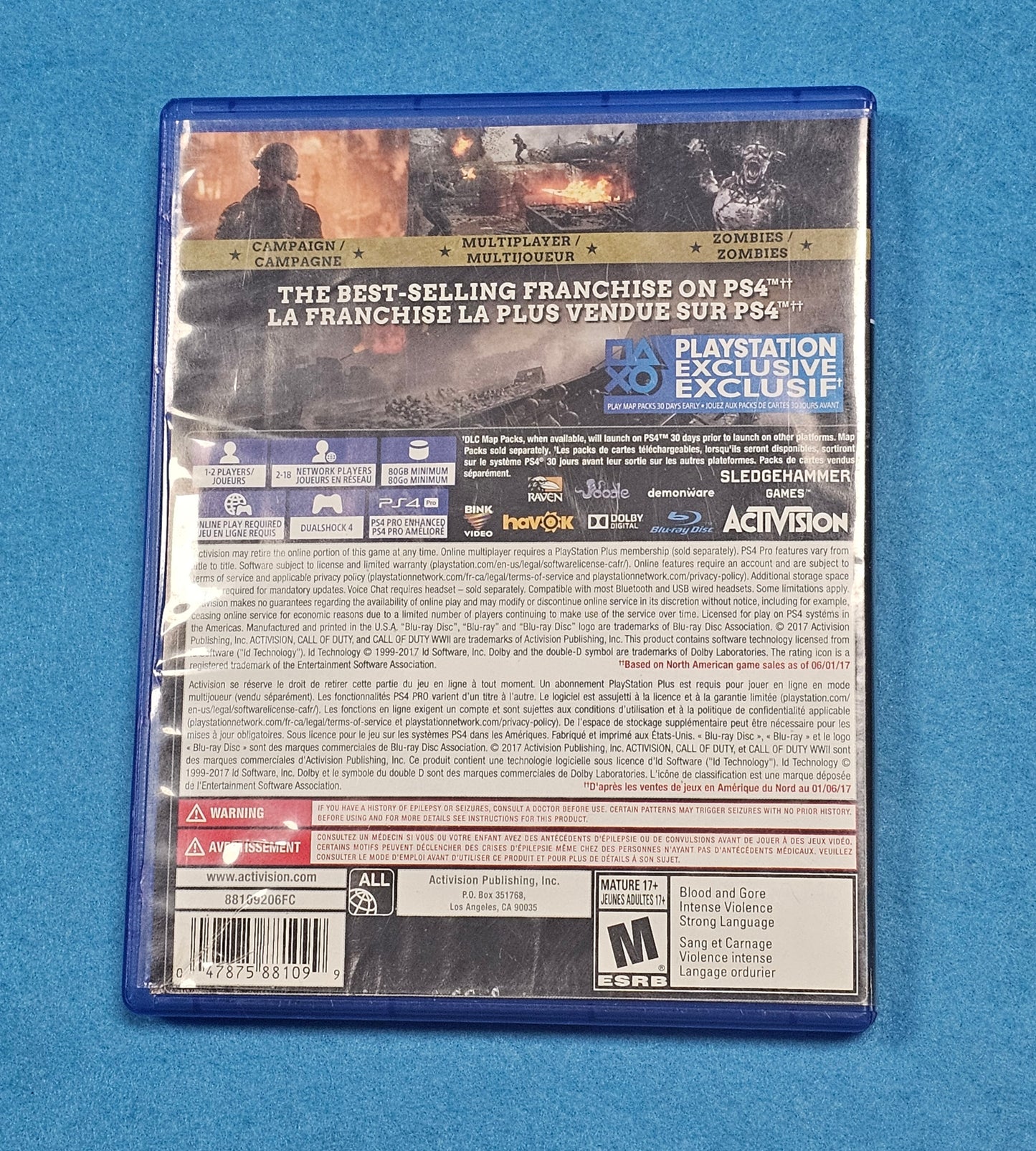 031: Call of Duty WWII - PS4