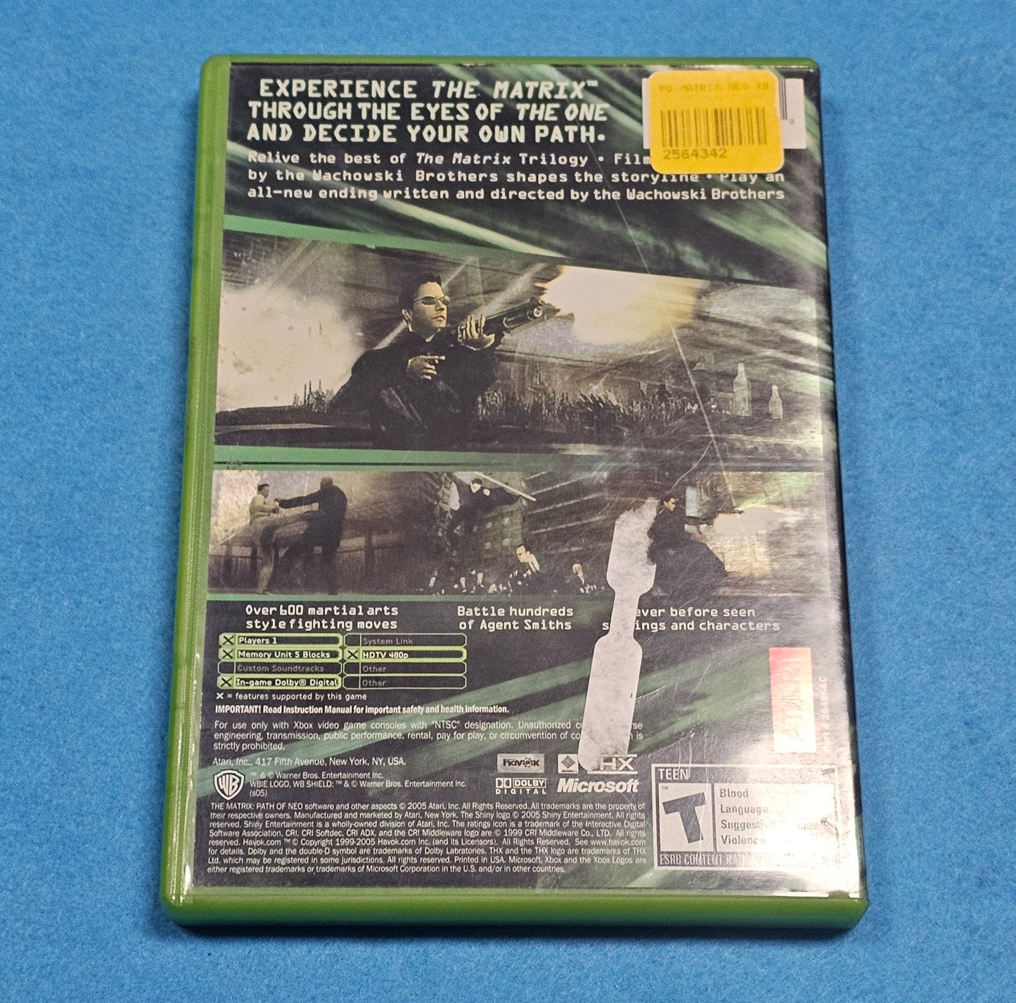 035: Matrix Path of Neo - XBox