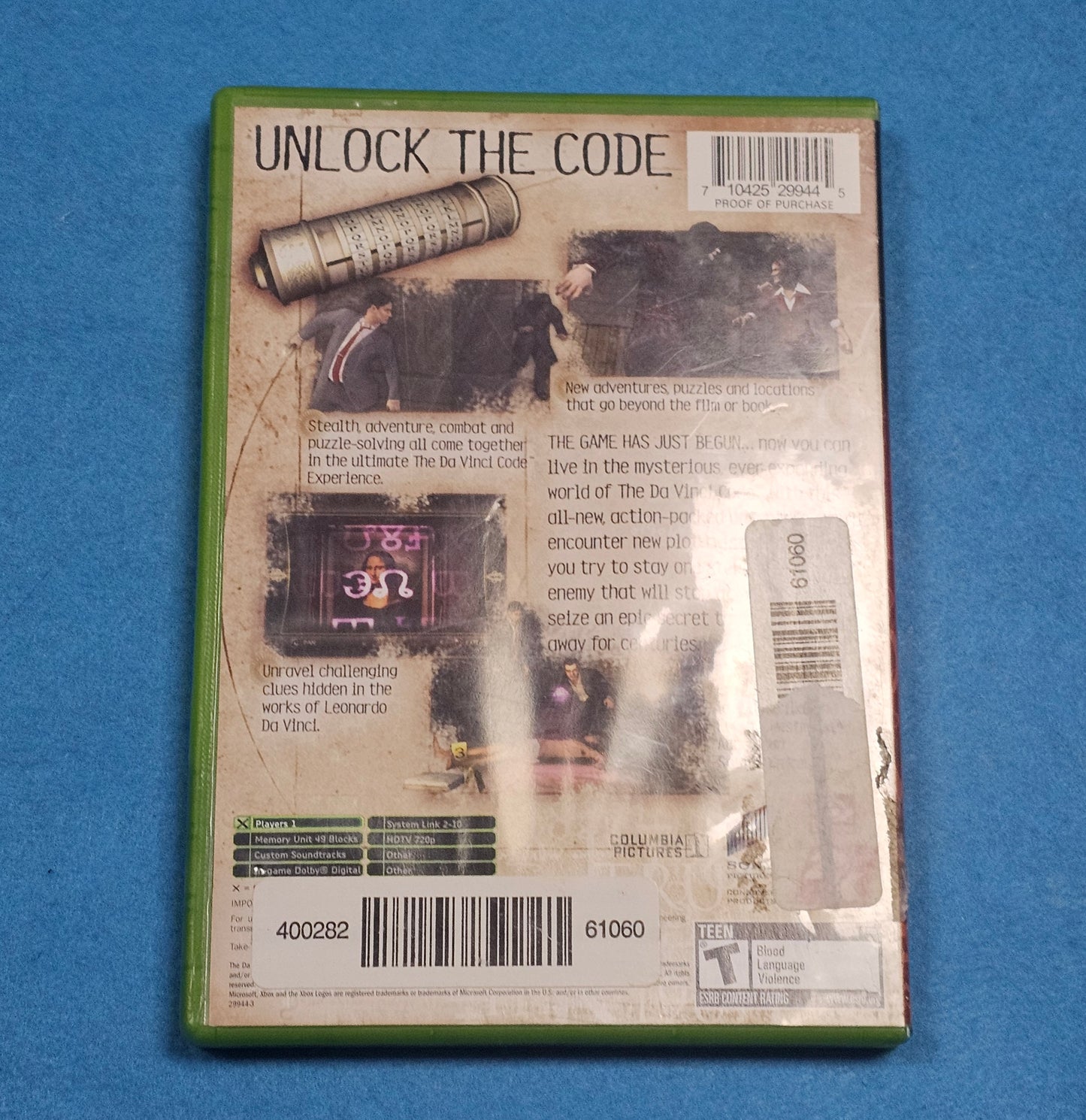 037: The DaVinci Code - XBox
