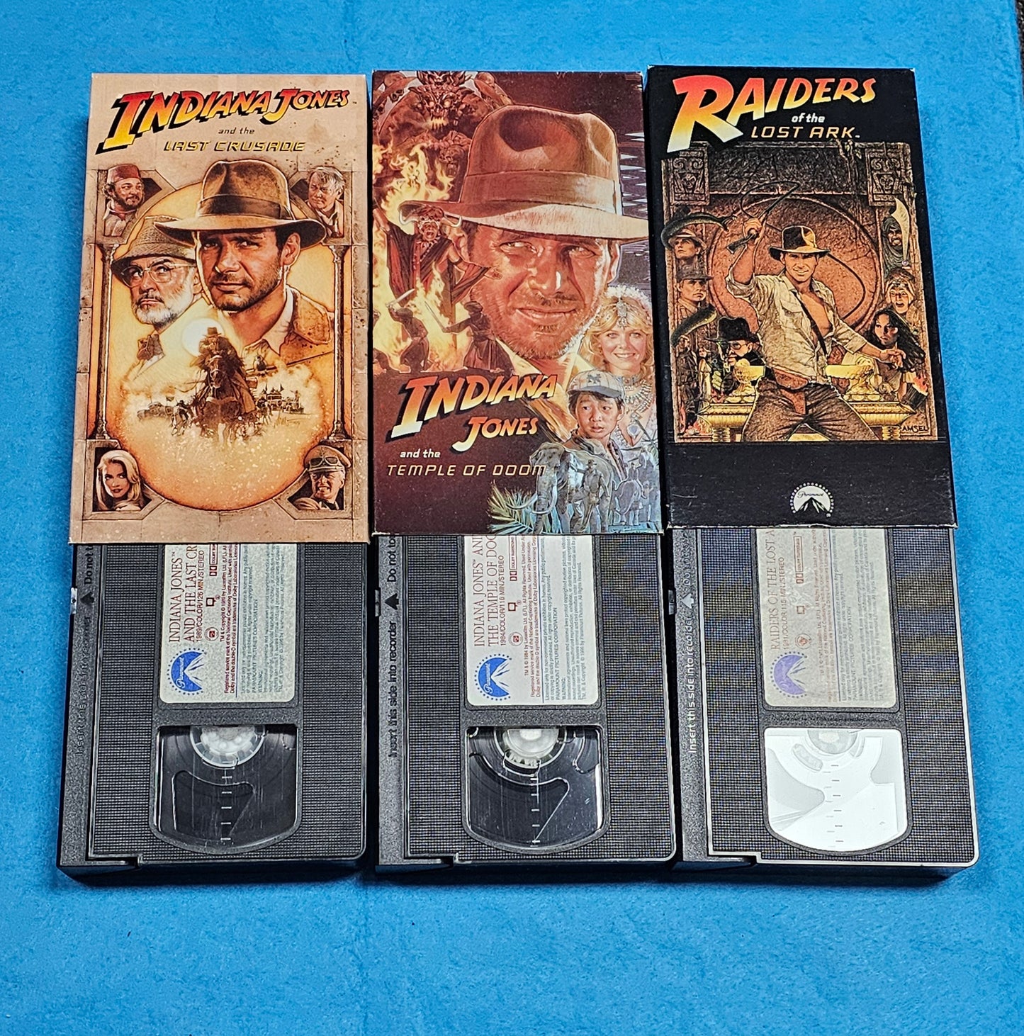 087: Indiana Jones Boxed Set (VHS)