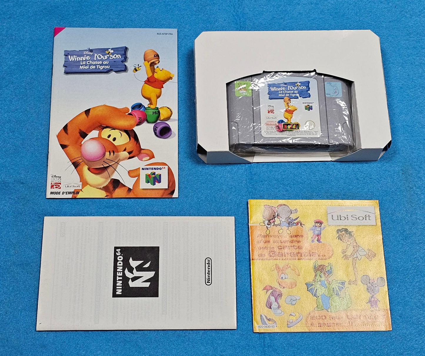 093: Winnie l'Ourson La Chasse au Miel de Tigrou (PAL) - N64