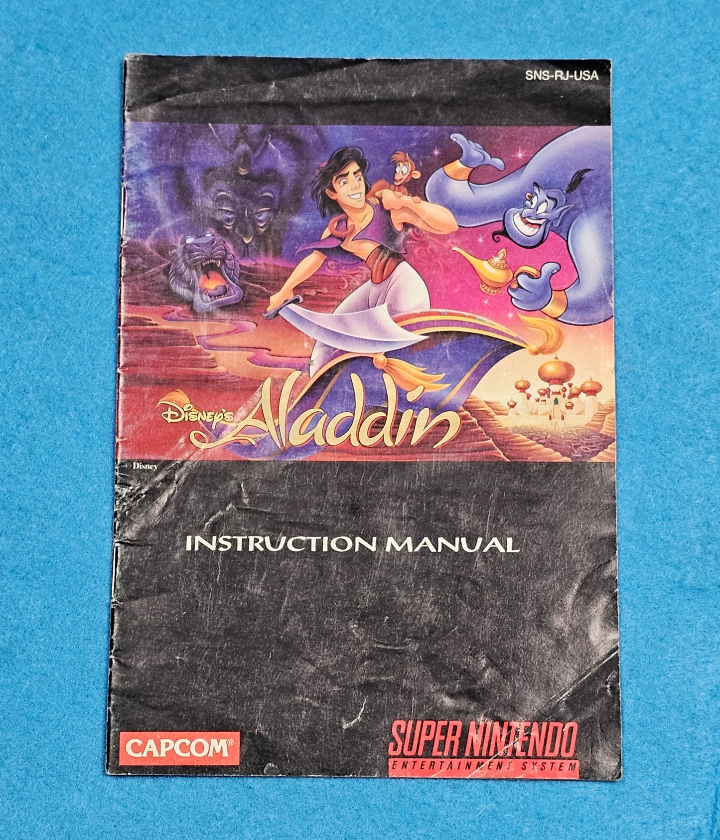 132: Aladdin Manual - SNES