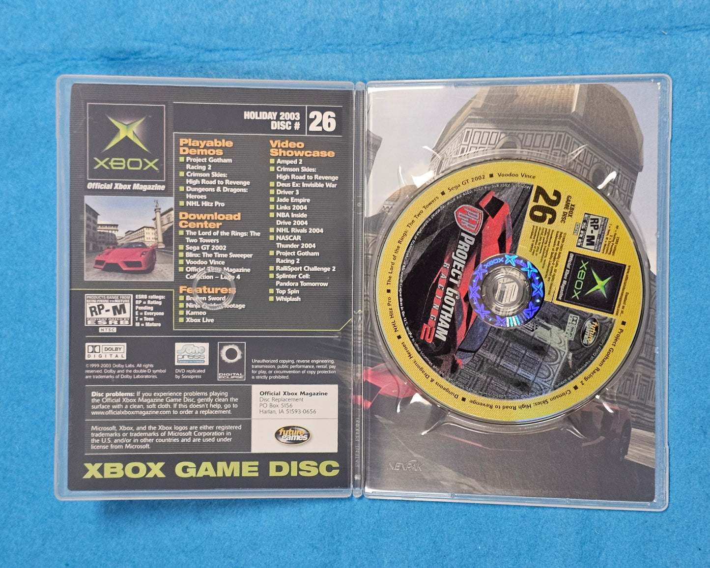 106: Xbox Magazine Demo Disc #26 - XBox