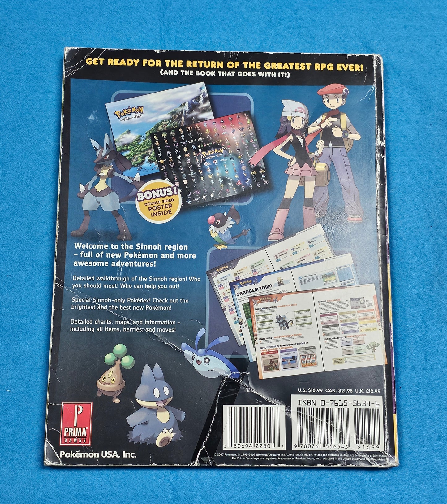 134: Official Pokémon Diamond & Pearl Scenario Guide Vol. 1