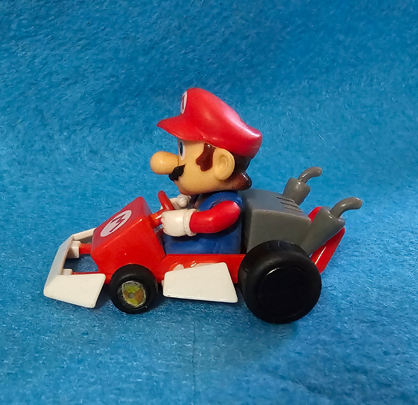 120: Tiny Plastic Mario Kart Toy 1