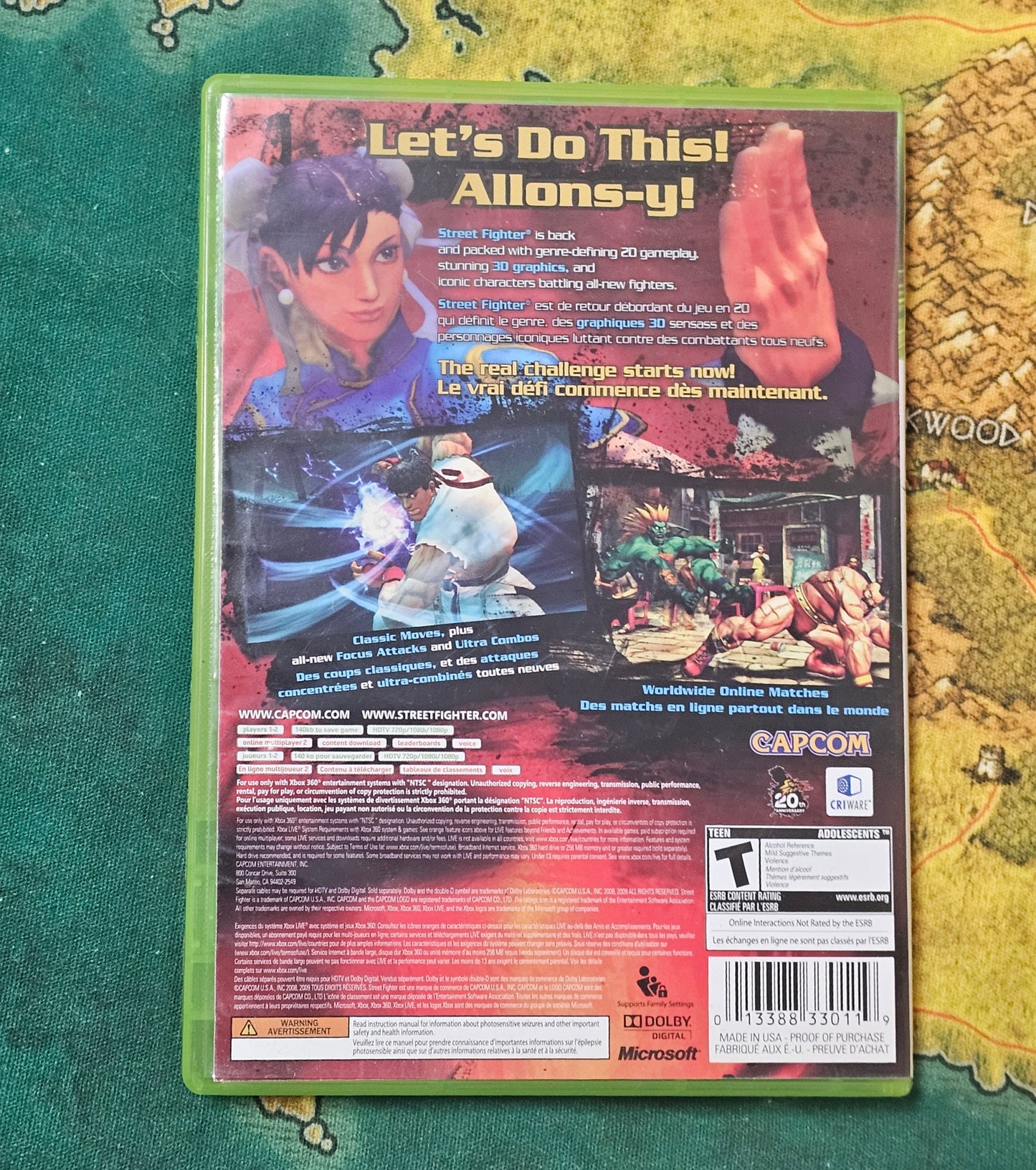 001: Street Fighter IV