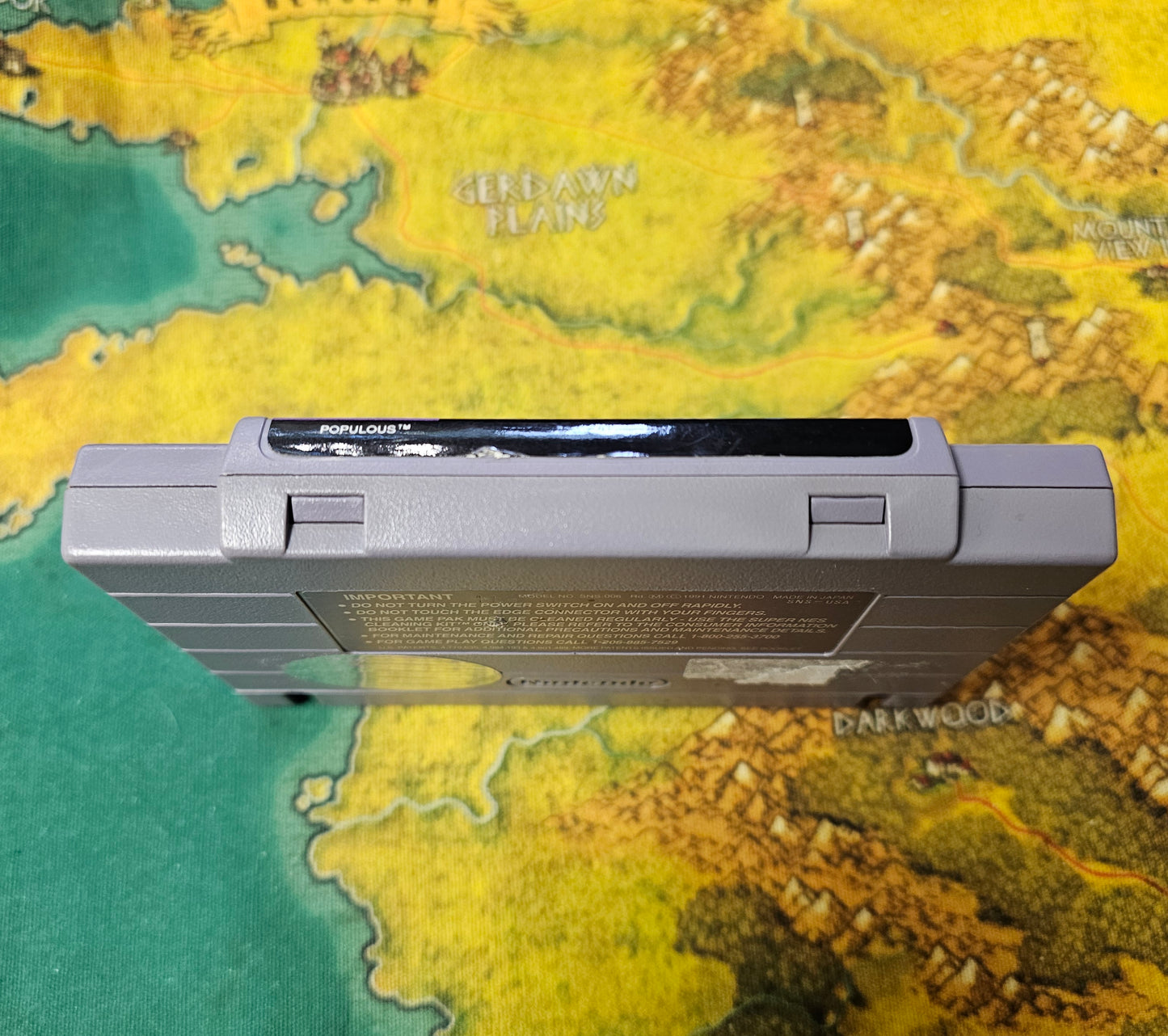 140: Populous - SNES