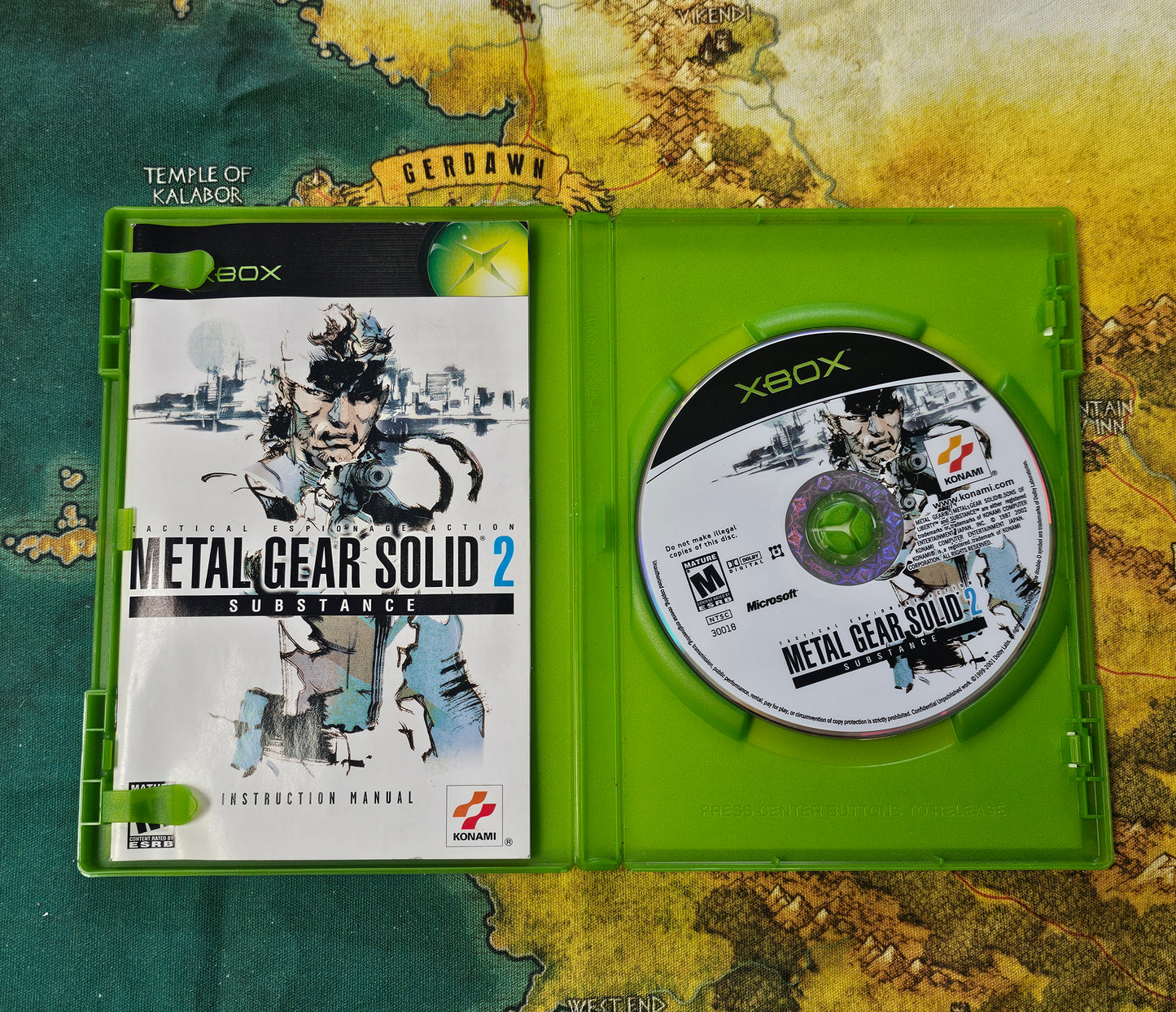 017: Metal Gear Solid 2: Substance - XBox