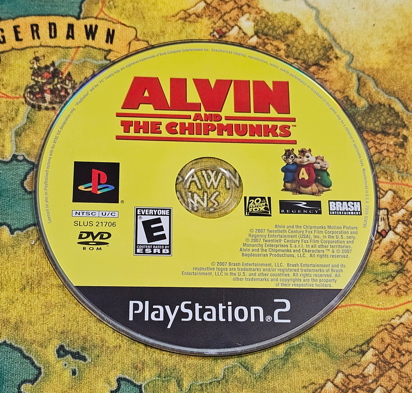 PS2: Alvin and the Chipmunks