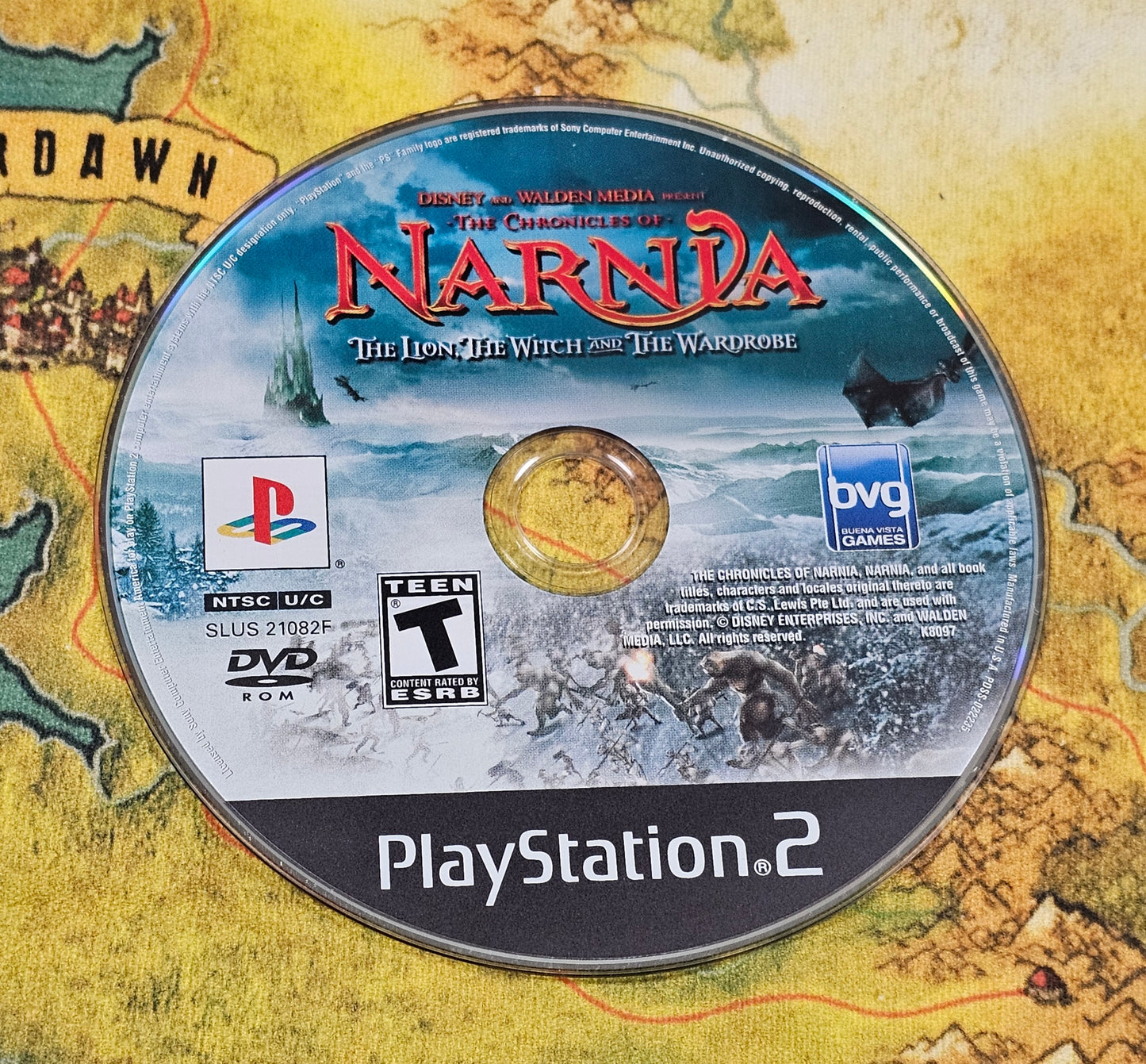PS2: Chronicles of Narnia: The Lion, the Witch and the Wardrobe