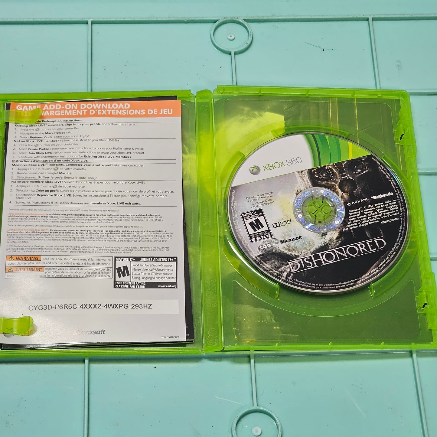 006: Dishonored - XBox 360