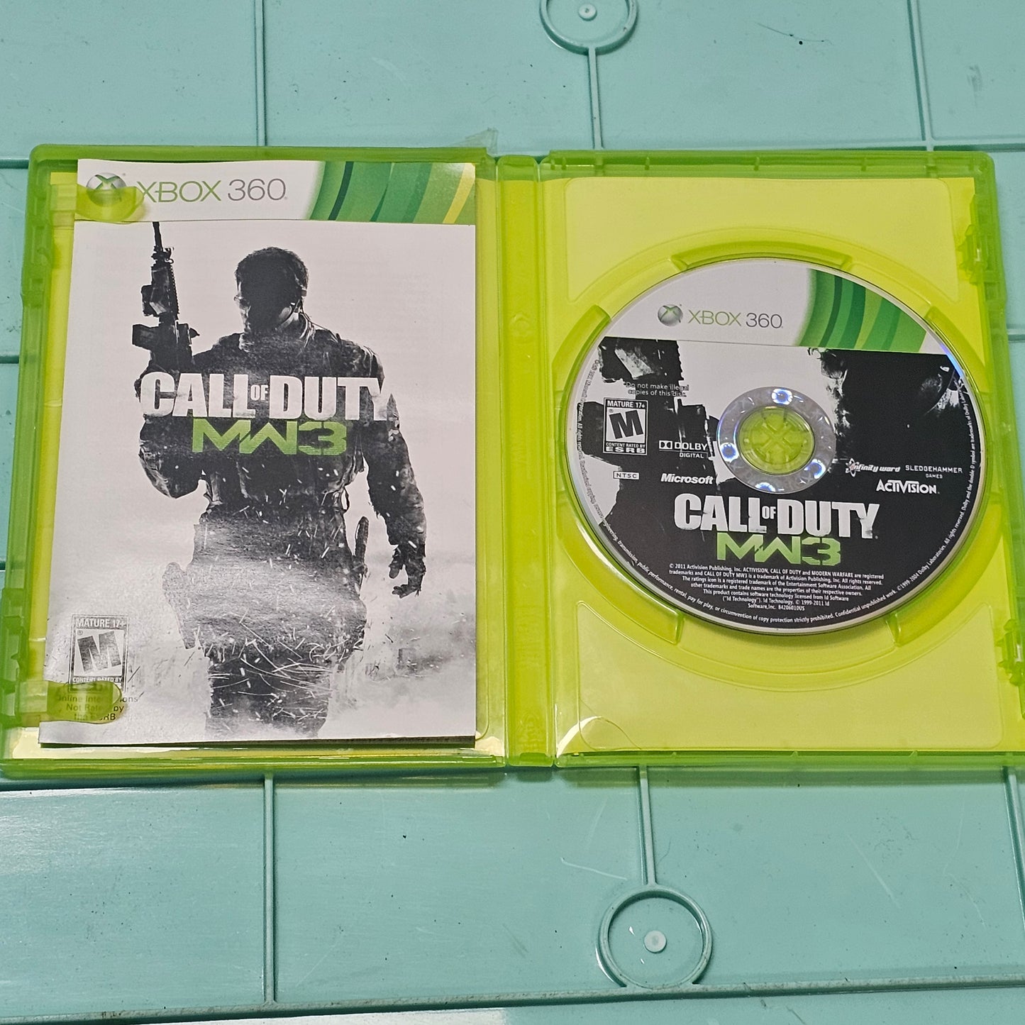 014: Call of Duty: MW3 - XBox 360