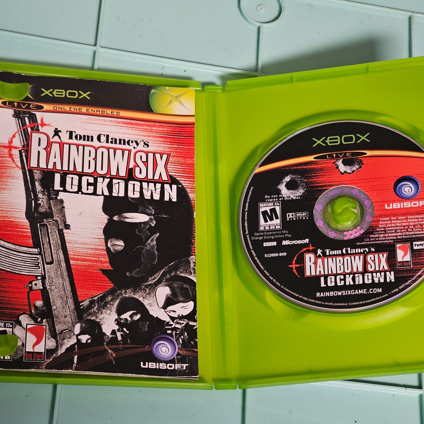 082: Tom Clancy's Rainbow Six: Lockdown - XBox