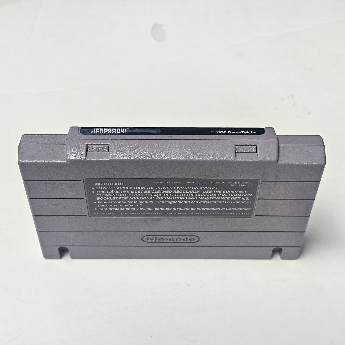 005: Jeopardy - SNES