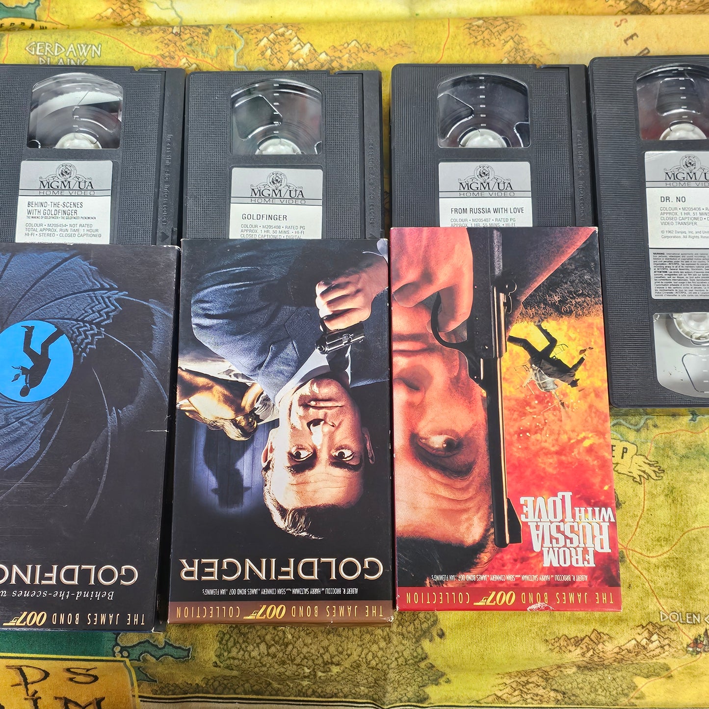 254: 007 James Bond Gift Set Vol 1 (VHS)