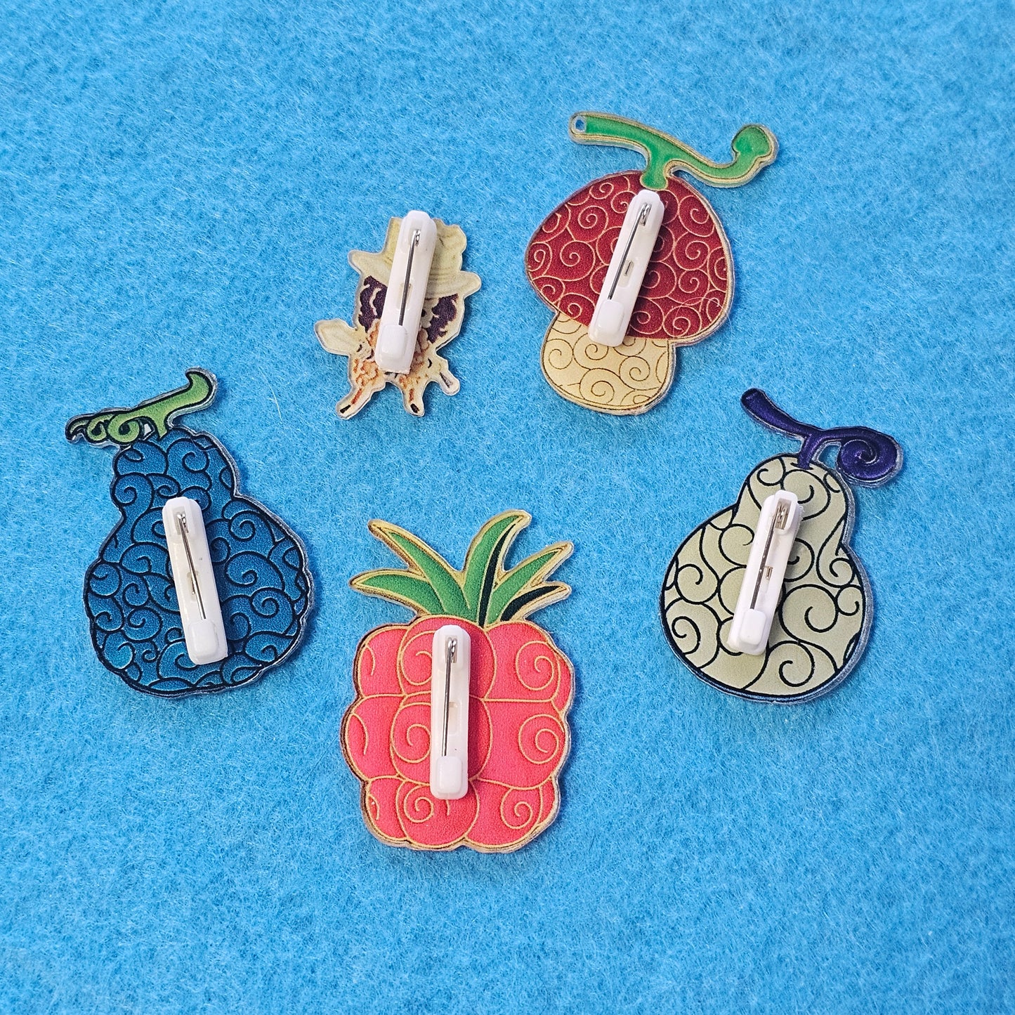 233: One Piece Acrylic Pins