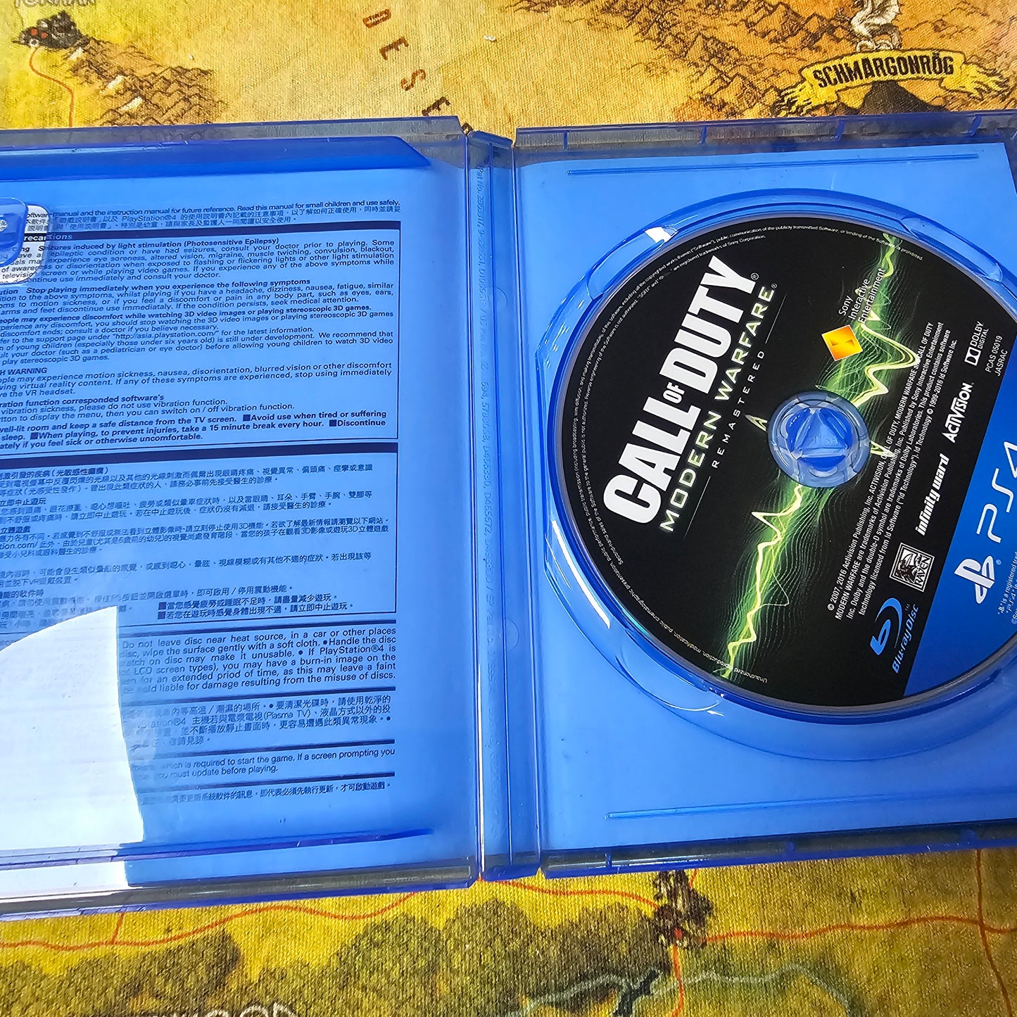 103: Call of Duty: Modern Warfare Remastered (Region 3 Import) - PS4