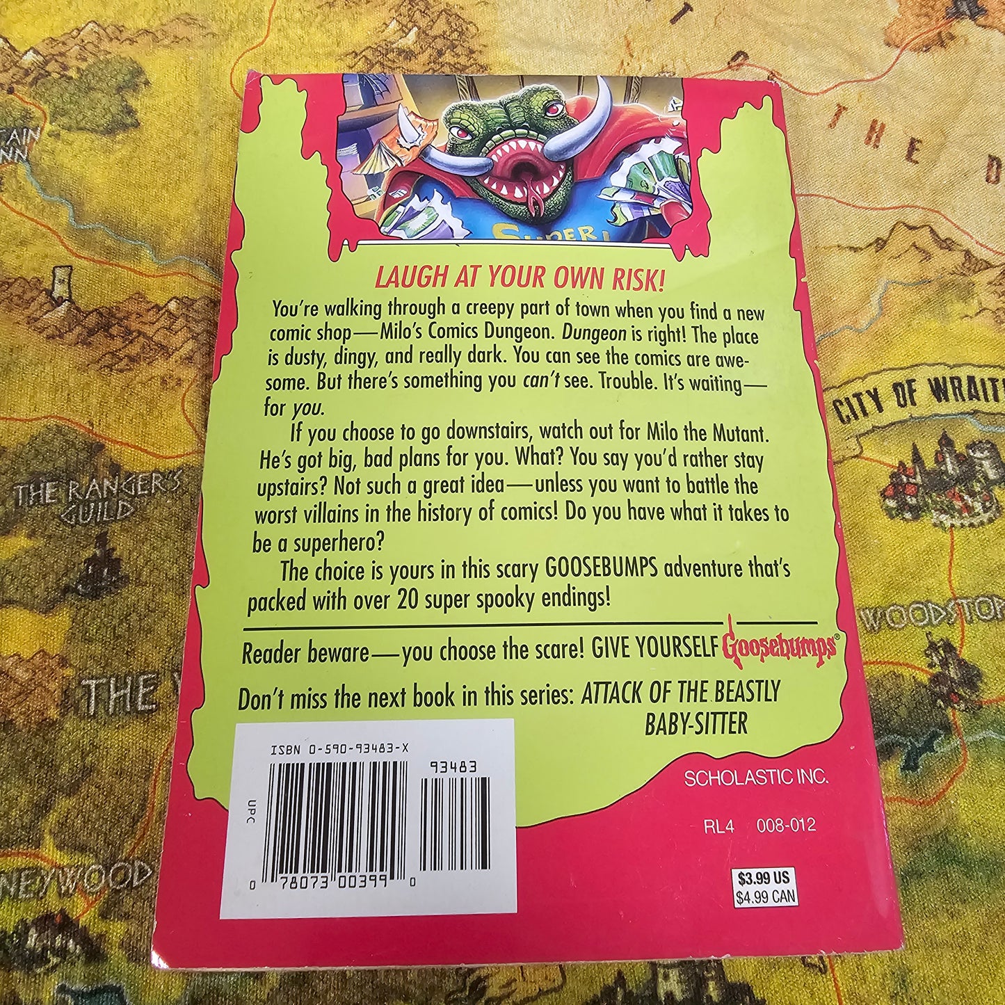 257: Goosebumps Little Comic Shop of Horrors (Book)