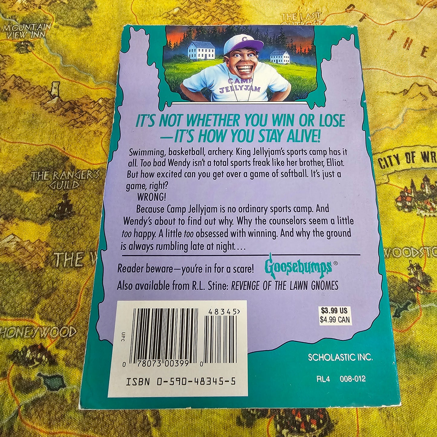 262: The Horror at Camp Jellyjam (Book)