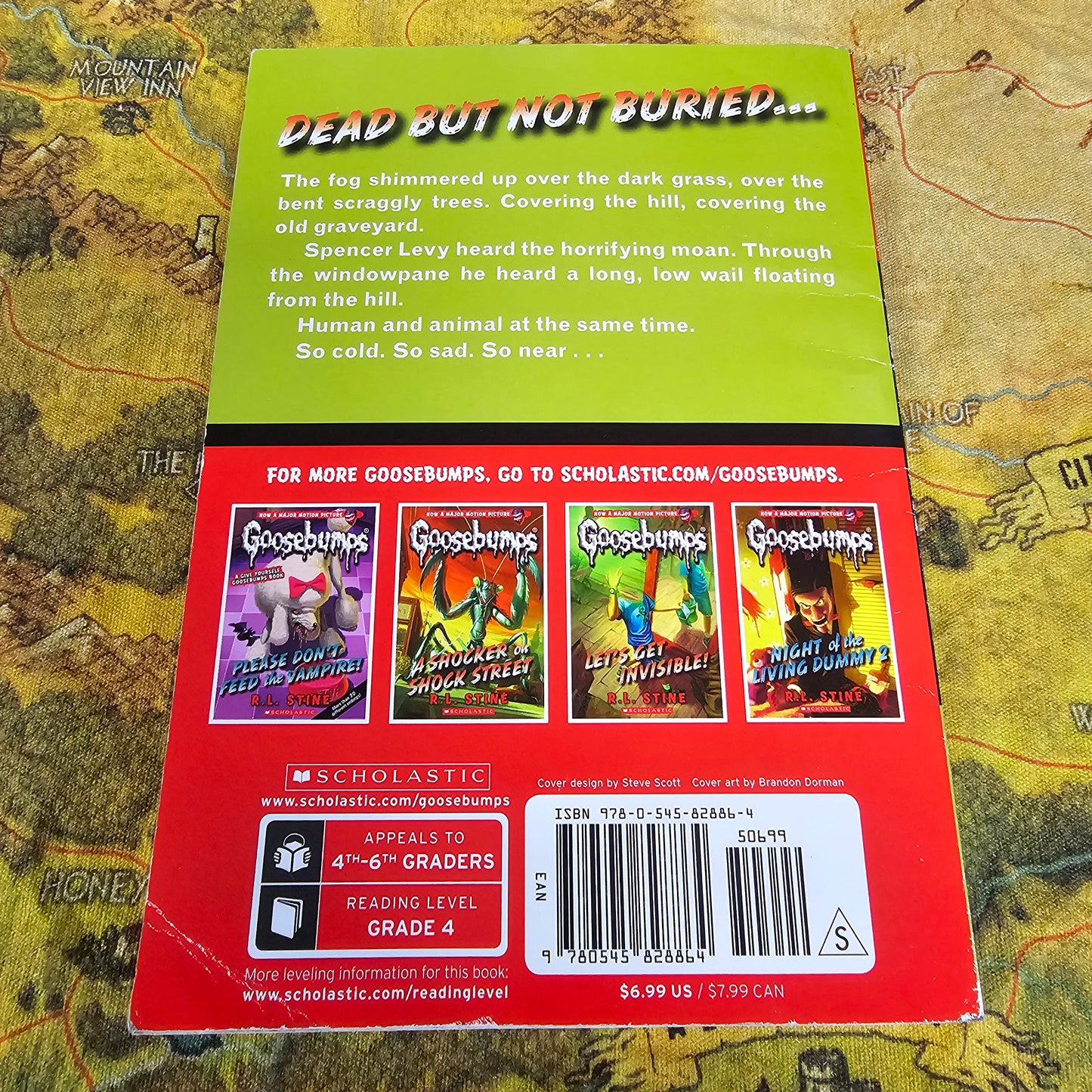 254: Goosebumps Attack of the Graveyard Ghouls (Book)