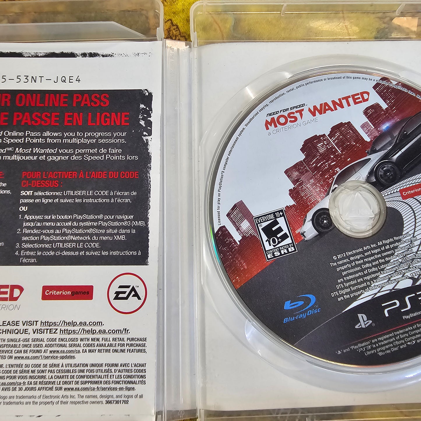 062: Need for Speed: Most Wanted - PS3