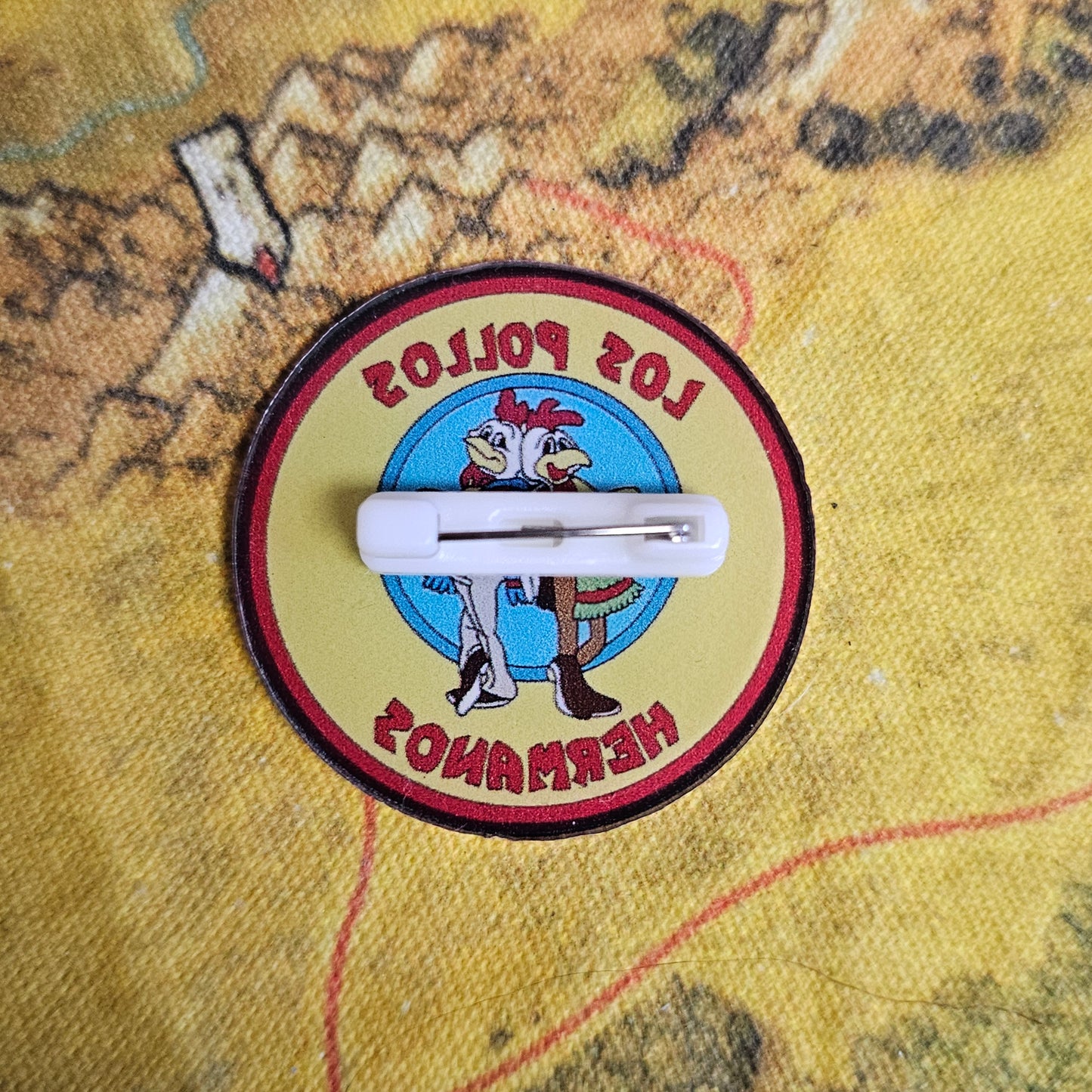 146: Los Pollos Acrylic Pin