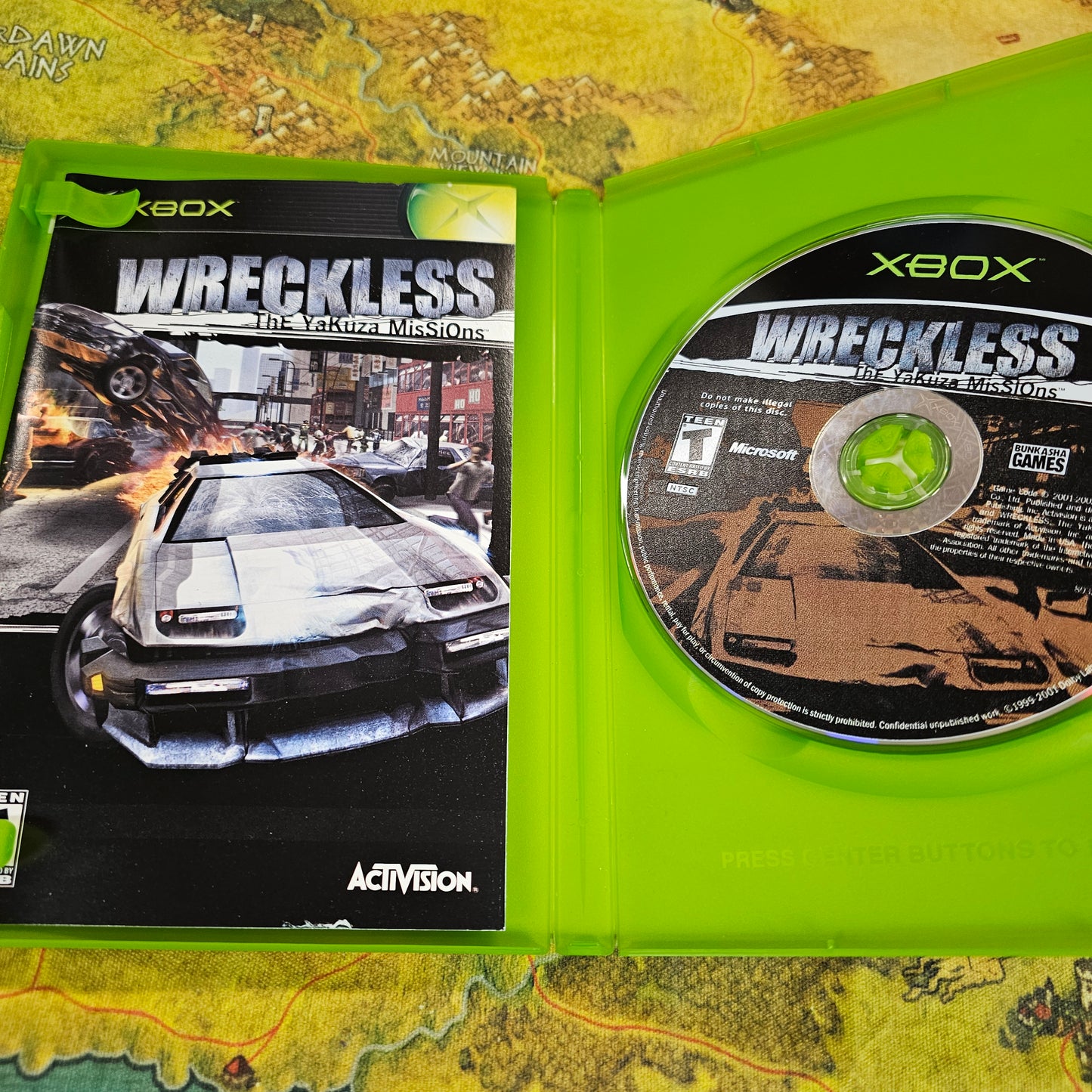 033: Wreckless: The Yakuza Missions - XBox