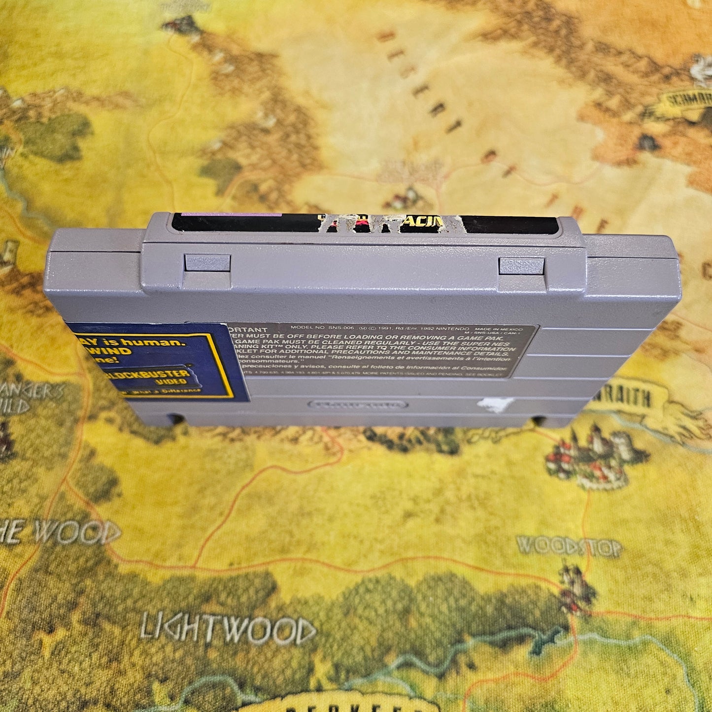 083: Kyle Petty's No Fear Racing - SNES