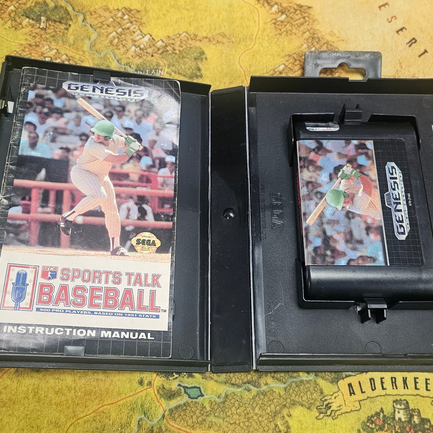 033: Sports Talk Baseball - Sega Genesis