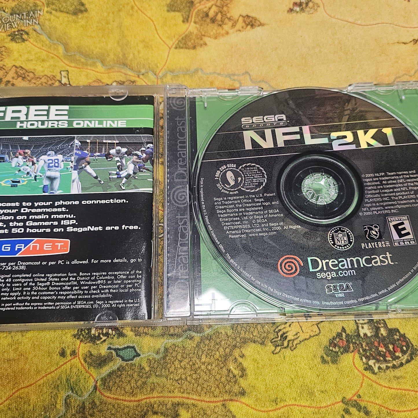 040: NFL 2K1 - Dreamcast
