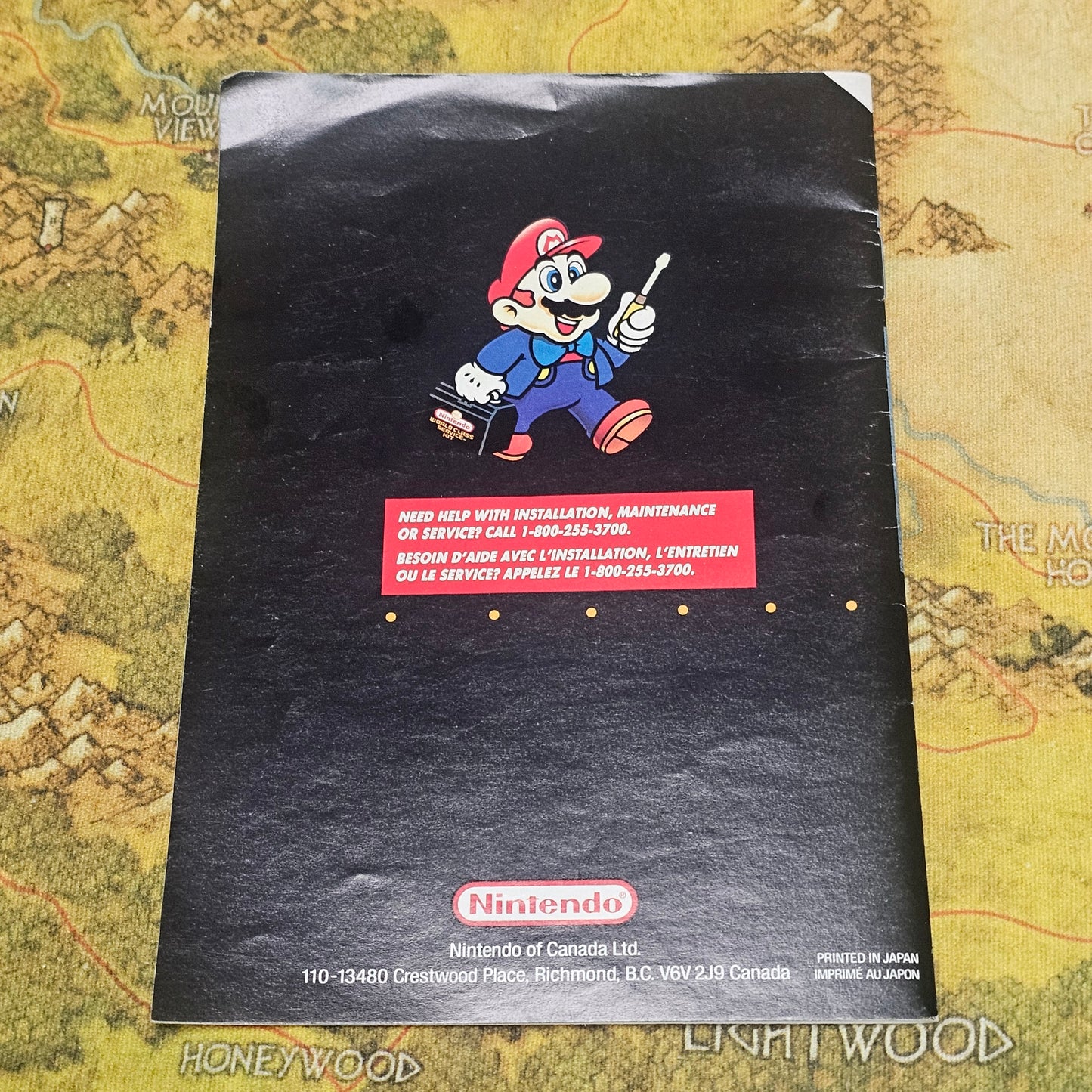 072: MANUAL: Superscope Manual - SNES