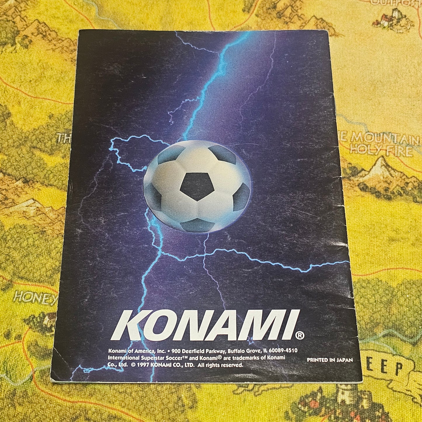 069: MANUAL: International Superstar Soccer 64 - N64