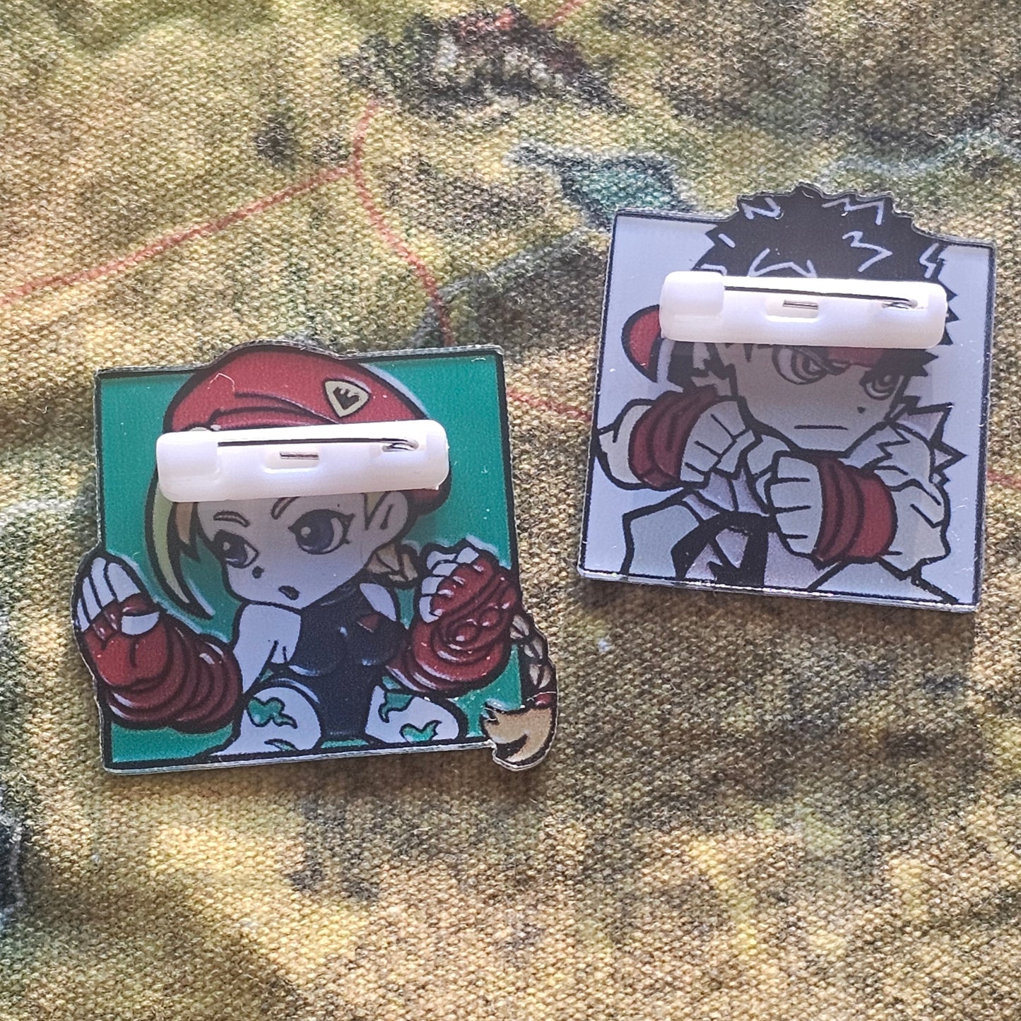 094: Acrylic Streetfighter Pins