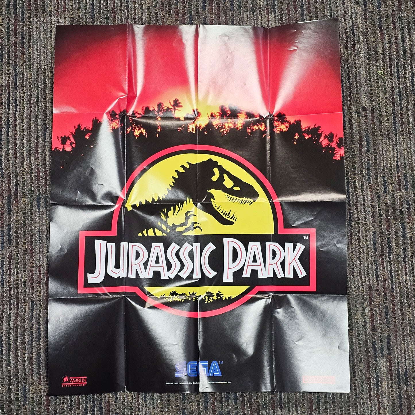 025: Sega Games/ Jurassic Park Poster