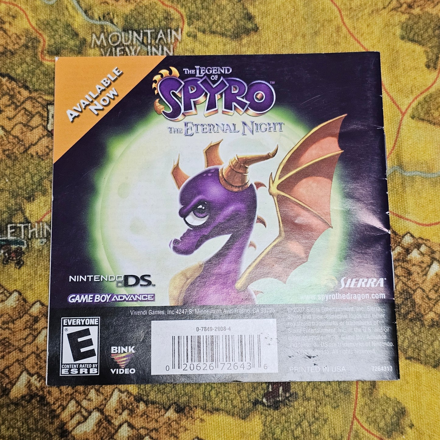 020: MANUAL: Crash of the Titans - DS