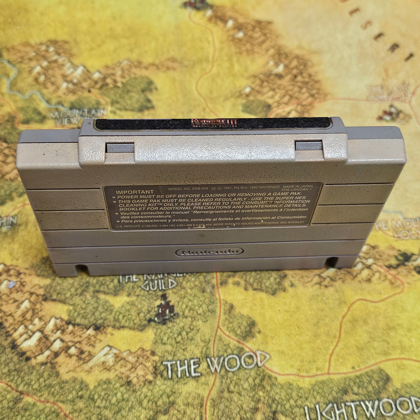 077: Romance of the Three Kingdoms III: Dragon of Destiny - SNES