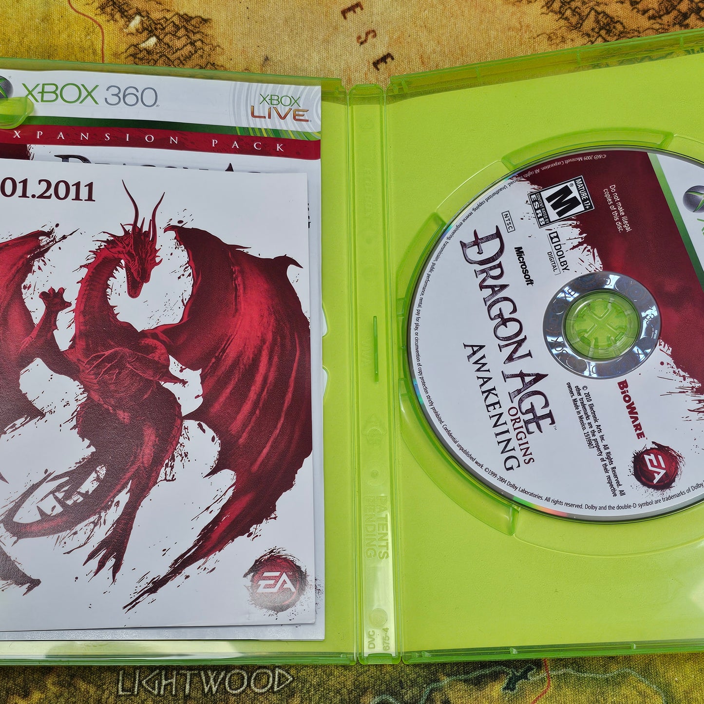 069: Dragon Age Origins Awakening Expansion - XBox 360
