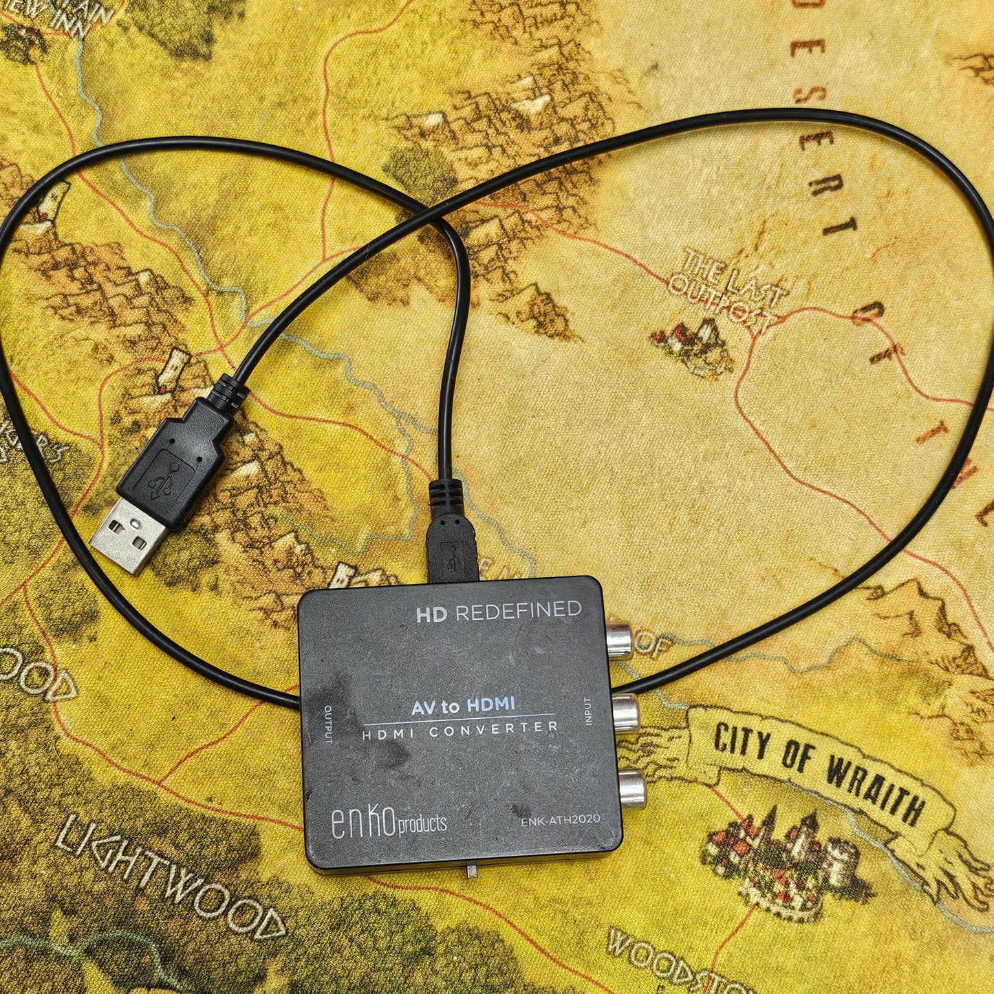 128: AV to HDMI converter