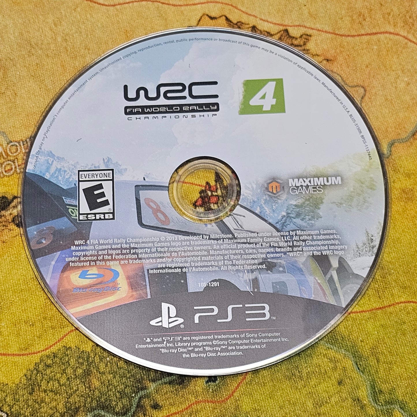 030: WRC 4: FIA World Rally Championship - PS3