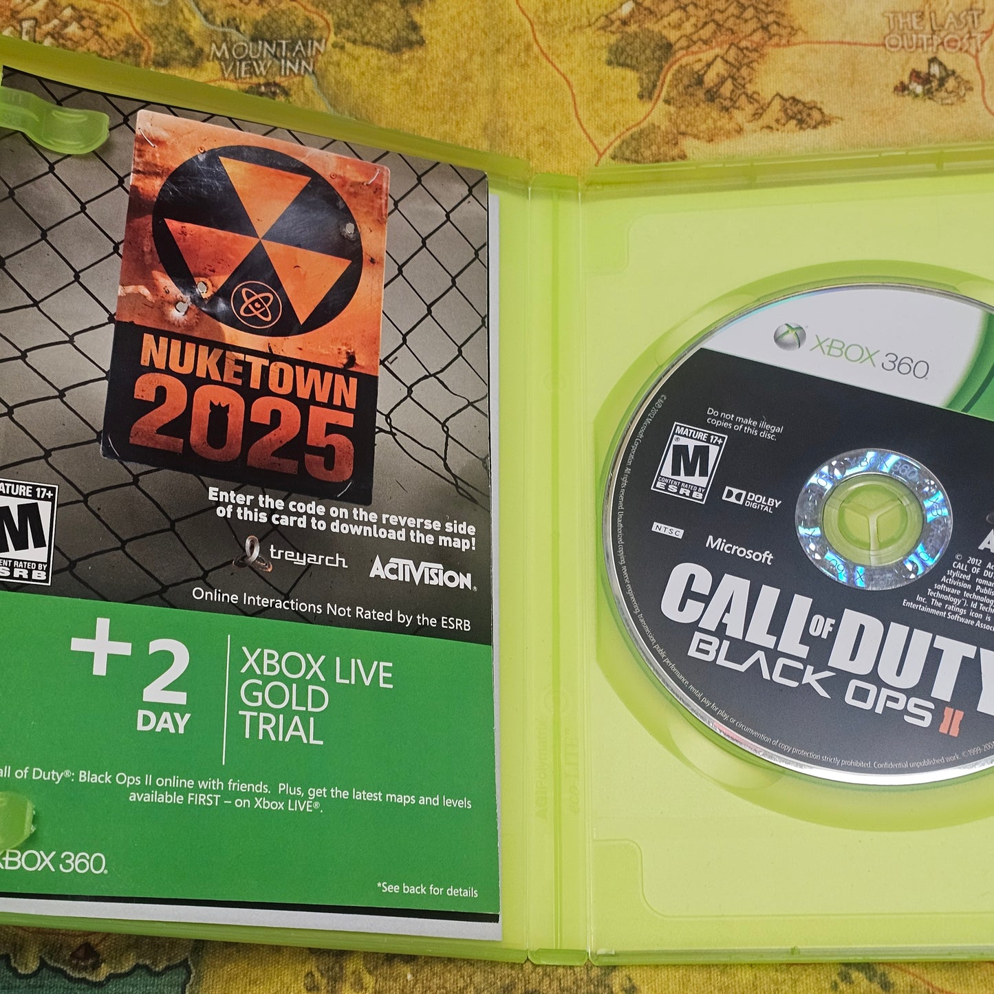 037: Call of Duty: Black Ops II - XBox 360