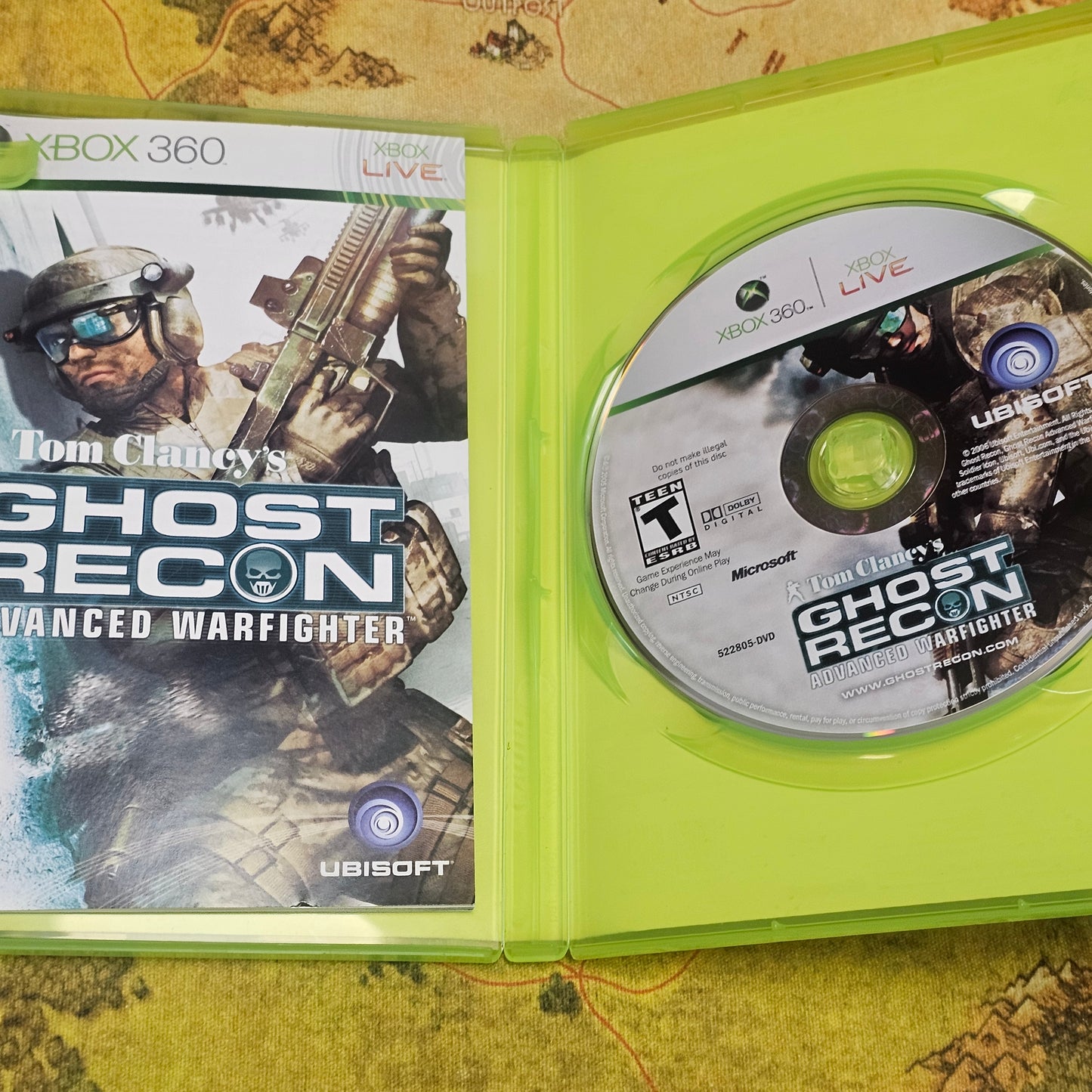 038: Tom Clancy's Ghost Recon Advanced Warfighter - XBox 360