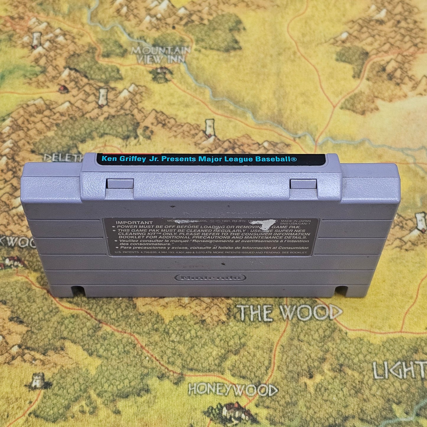 060: Ken Griffey Jr. Presents Major League Baseball - SNES
