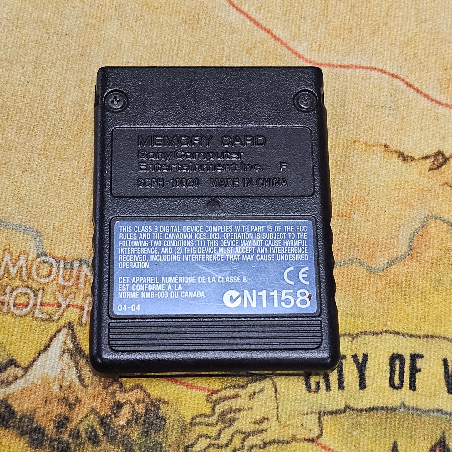 091: PlayStation 2 Memory Card