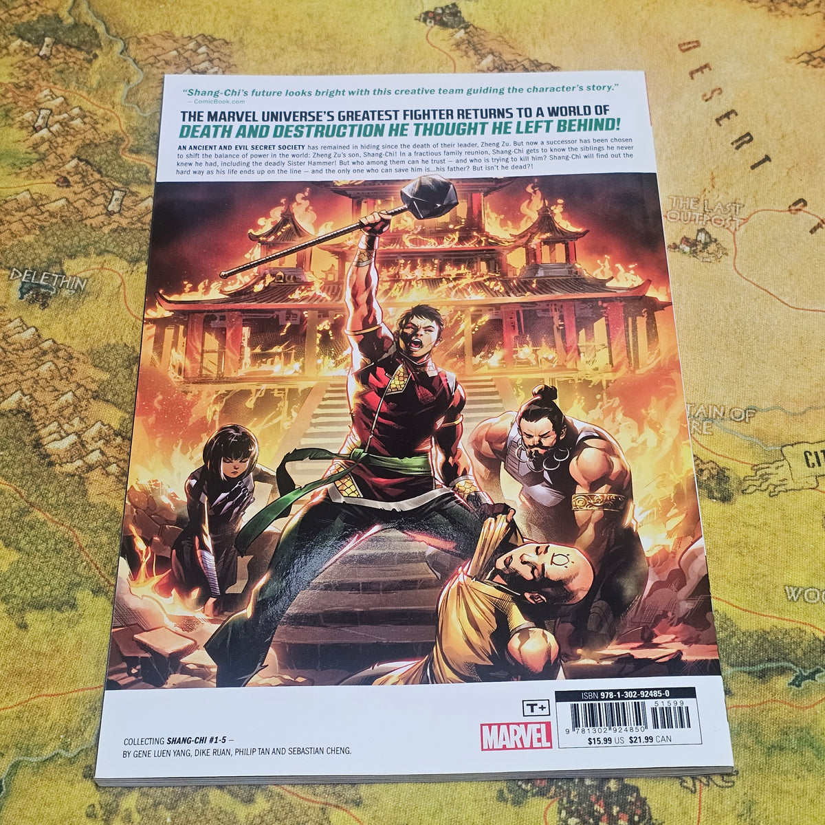 095: Shang-Chi Vol 1. Brothers & Sisters Comic