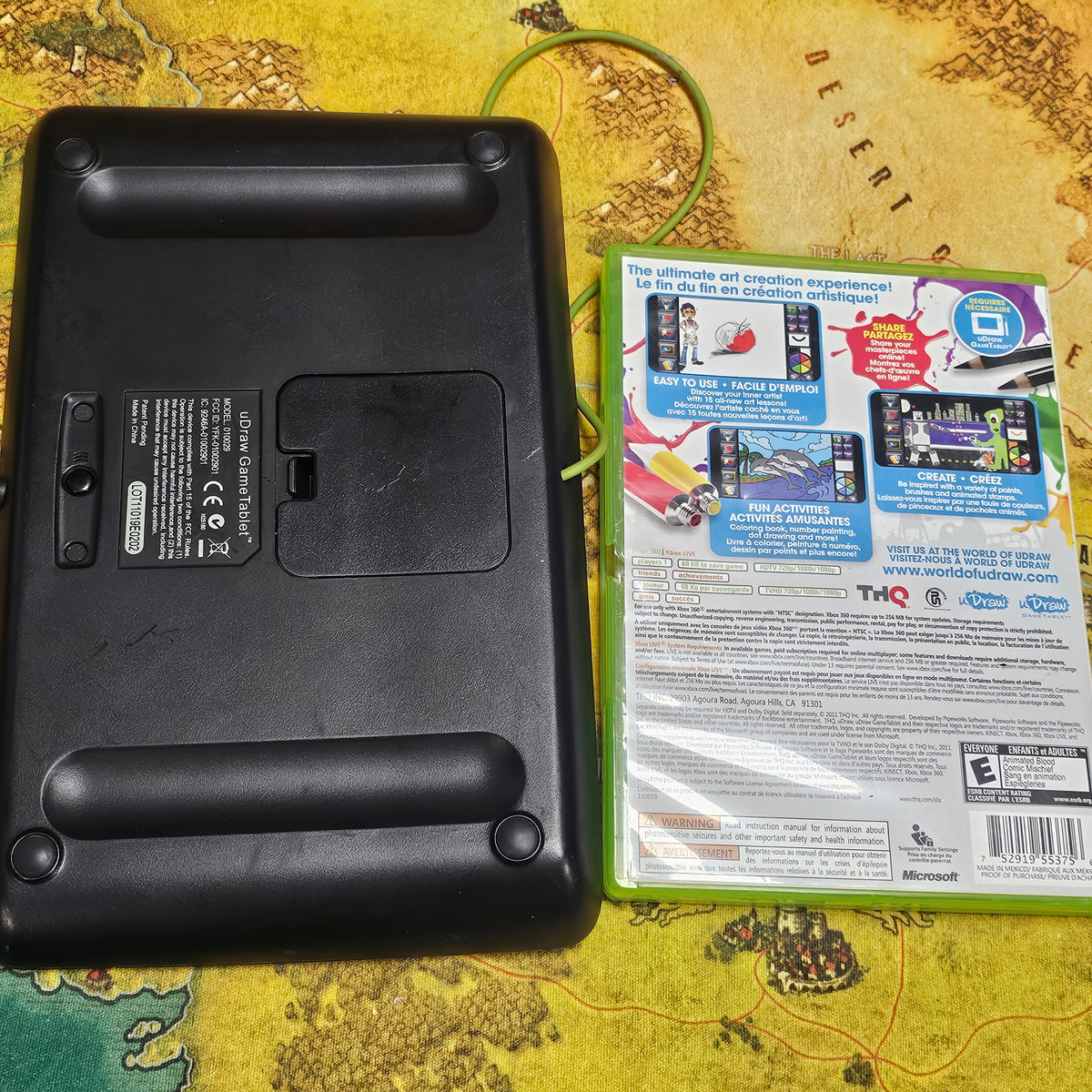 031: UDraw Tablet & Game - XBox 360