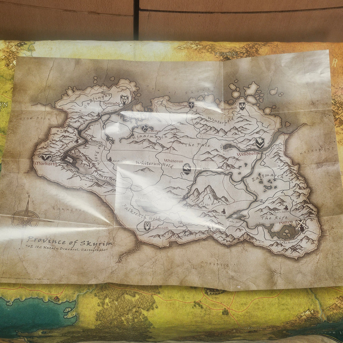 085: Skyrim Map