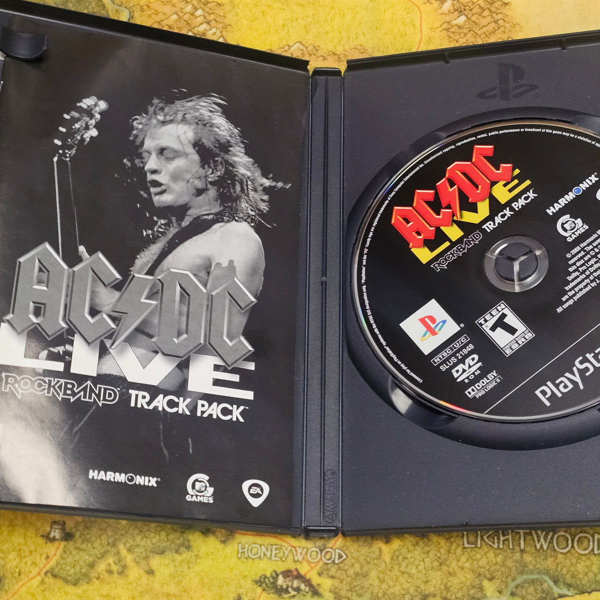 055: AC/DC Live: Rock Band Track Pack - PS2