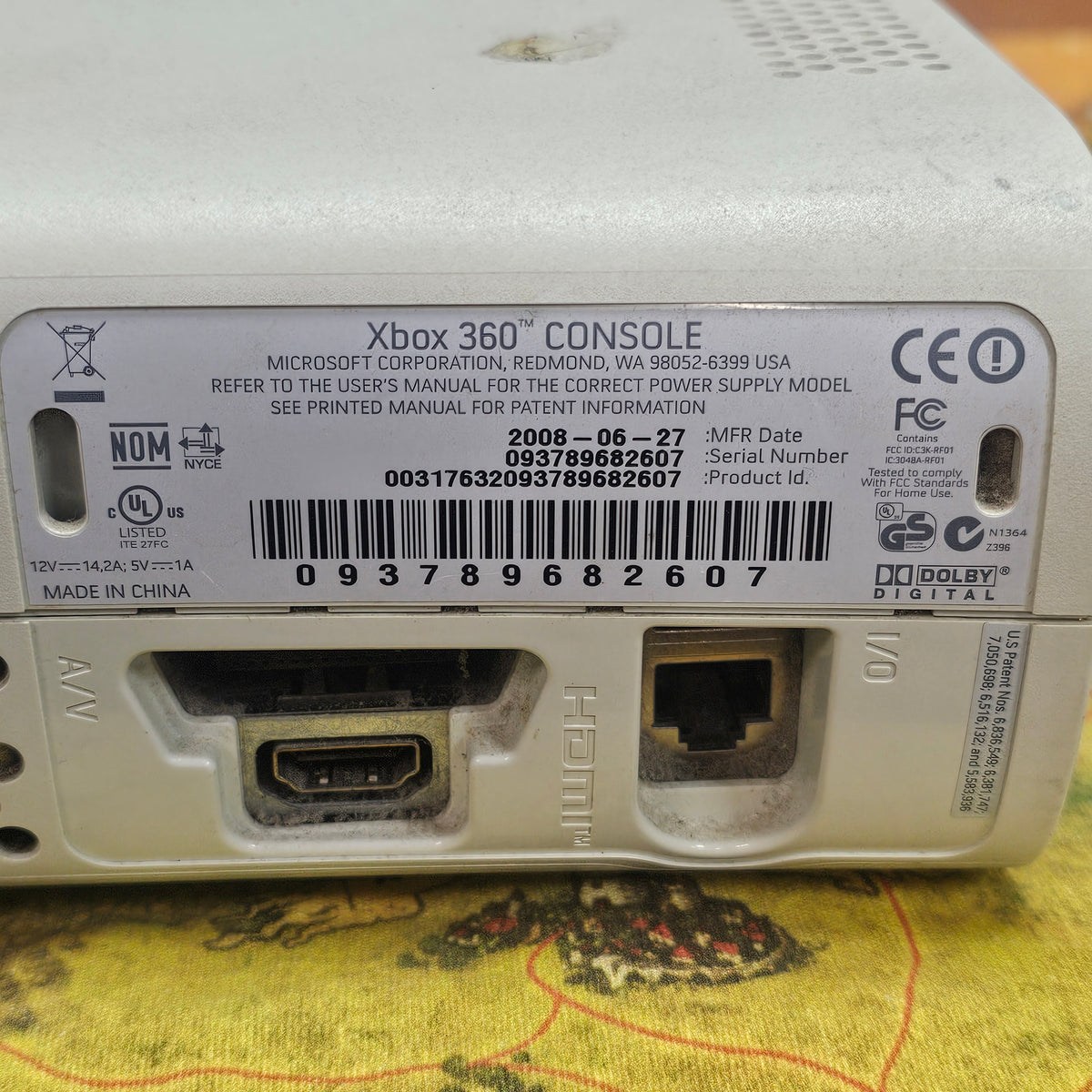 061: White XBox 360 Console