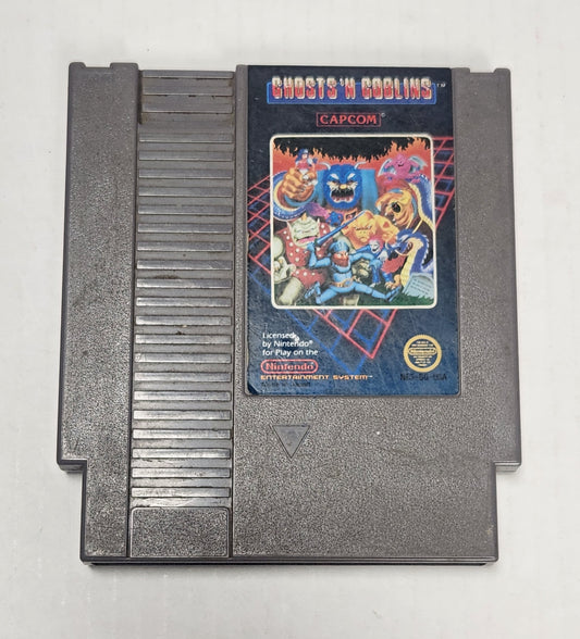 Auction Lot 16: Ghosts 'N Goblins - NES